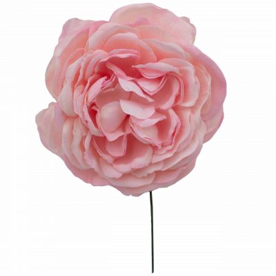Flor de flamenca mediana color Rosa Bebé