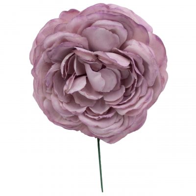 Flor de flamenca mediana color Malva Antiguo