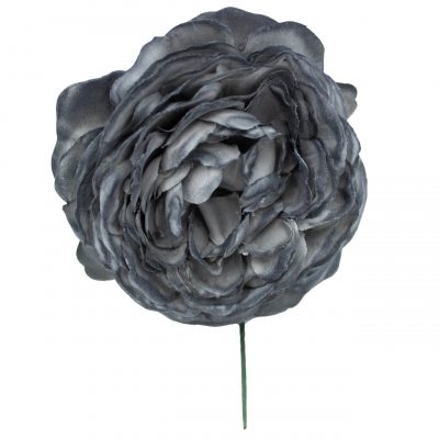 Flor de flamenca mediana color Gris