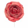 Rosa de flamenca color Rojo Oro