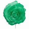Rosa de flamenca color Verde Andalucía