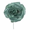 Rosa de flamenca color Verde Botella Envejecido