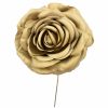 Rosa de flamenca color Oro