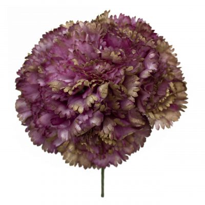 Ramillete de claveles de color Buganvilla Oro