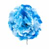 Flor de flamenca estilo peonia color azul marino