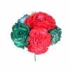 Ramillete tiara de flamenca multicolor