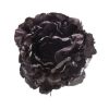 Black flamenco flower