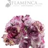 Flamenco bouquet in mauve tones