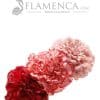 Ramillete de flamenca en tonos maquillaje degradados