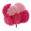 Ramillete de flamenca en tonos rosa y buganvilla