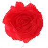 Rosa de flamenca color rojo