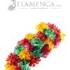Tiara de flamenca multicolor